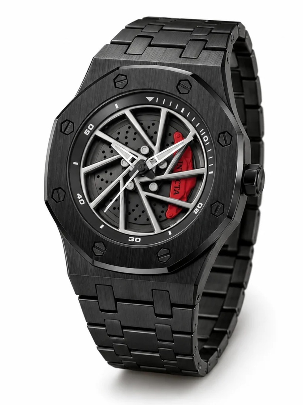 Invicta Speedway Rim Men's Watch - 42mm, Black - Picture 1 of 3